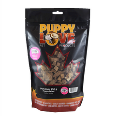 Puppy Love - Freeze Dried Treats Pork Liver 250g