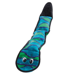 Outward Hound - Dog Durablez Snake 6 Squeakers Blue/Green