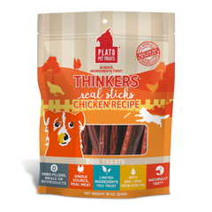 Plato - Dog Thinkers Sticks Chicken 18oz