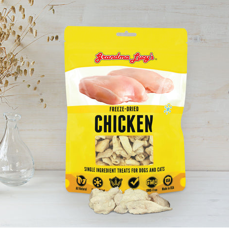 Grandma Lucy's - Dog Freeze Dried Chicken Treats 4oz