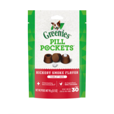 Greenies - Dog Pill Pockets Hickory Tablet 3.2oz