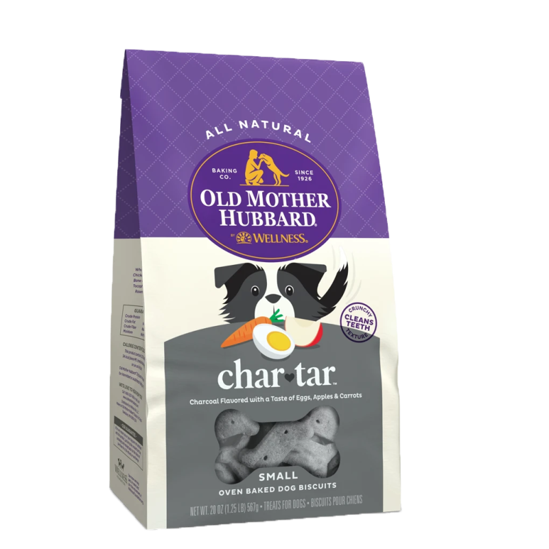 WellPet - Old Mother Hubbard - Dog Biscuits Char-Tar Small 20oz