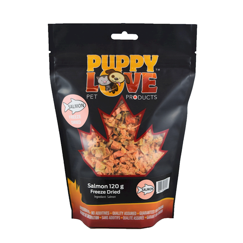 Puppy Love - Freeze Dried Treats Salmon 120g