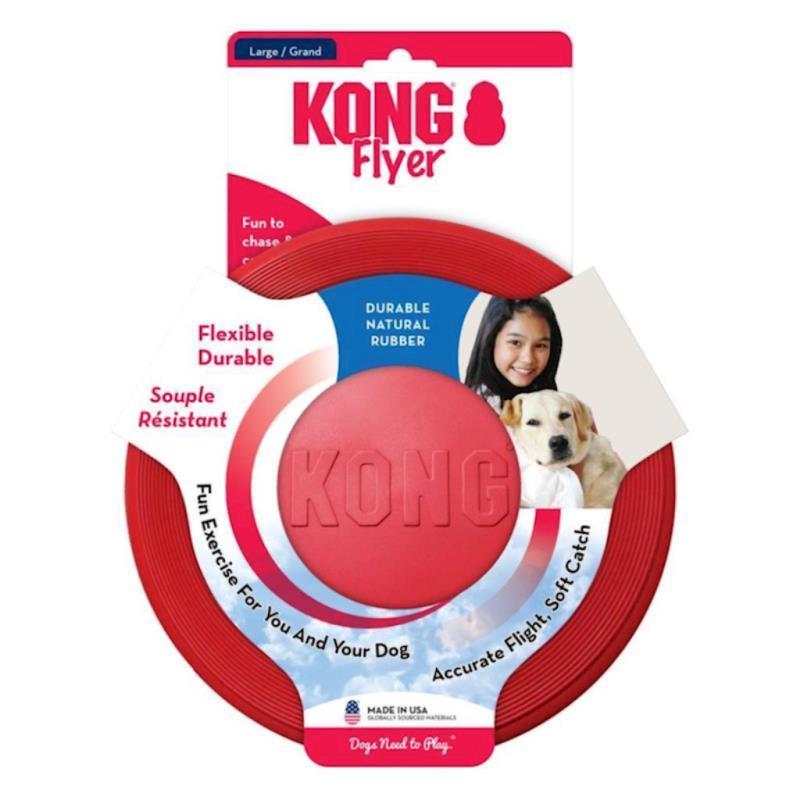 KONG - Dog Flyer Red