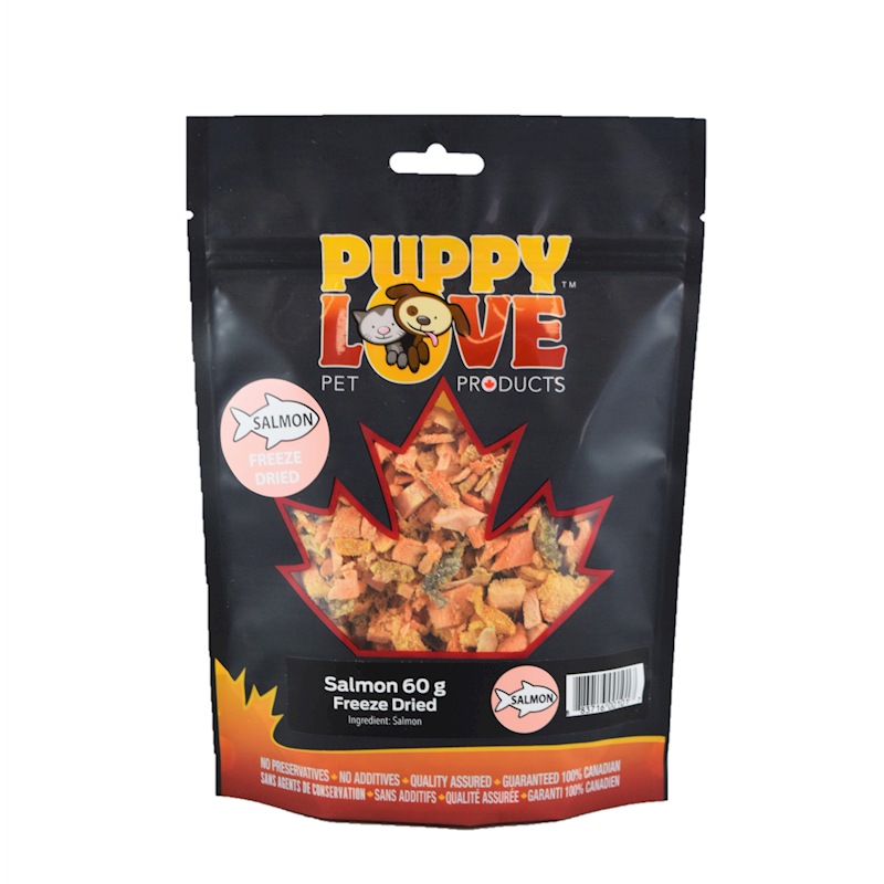 Puppy Love - Freeze Dried Treats Salmon 60g