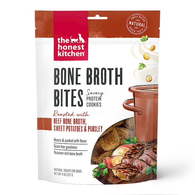 The Honest Kitchen - Bone Broth Bites Beef with Sweet Potato 8oz