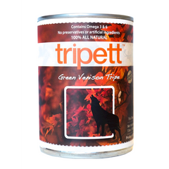 PetKind - Tripett - Dog Green Venison Tripe 13oz