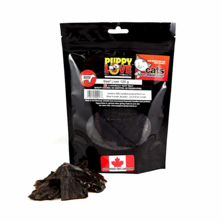 Puppy Love - Beef Liver 120g