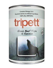 PetKind - Tripett - Dog Green Beef & Venison Tripe 13oz