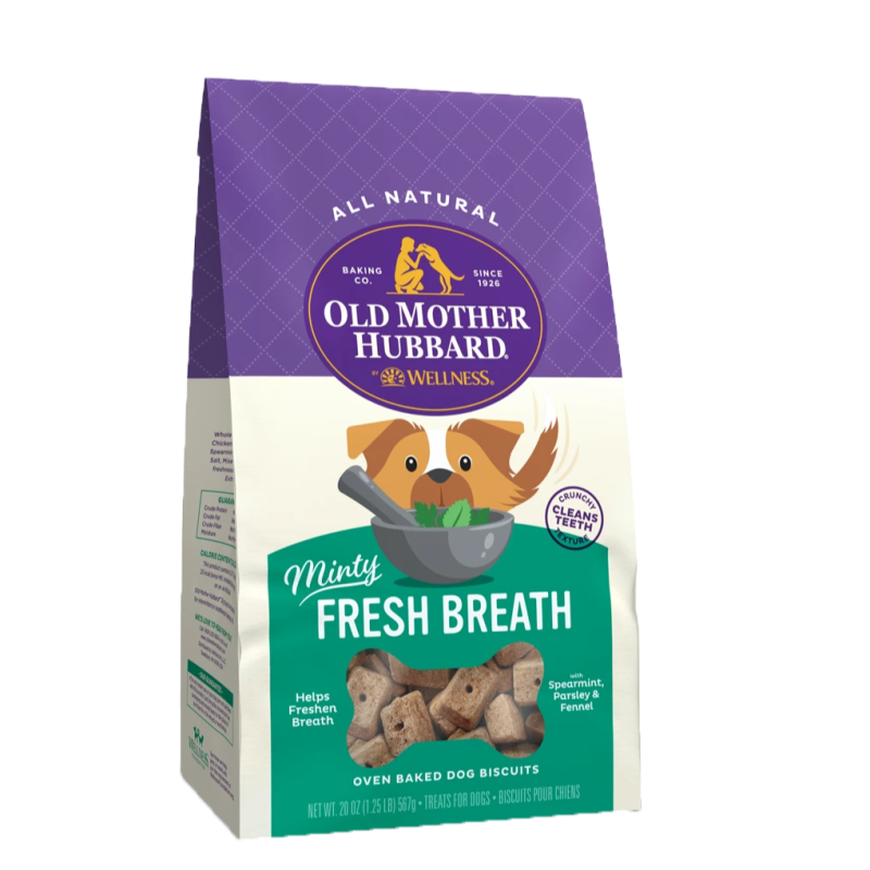 WellPet - Old Mother Hubbard - Dog Biscuits Fresh Breath Small 20oz