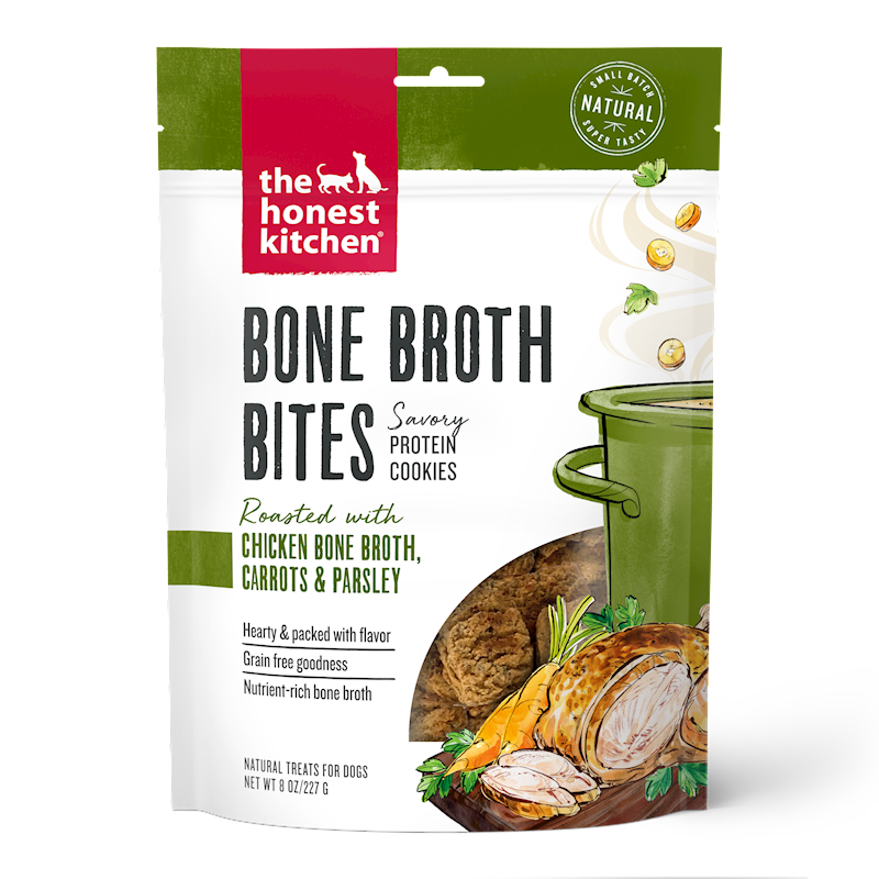The Honest Kitchen - Bone Broth Bites Chicken with Carrots 8oz