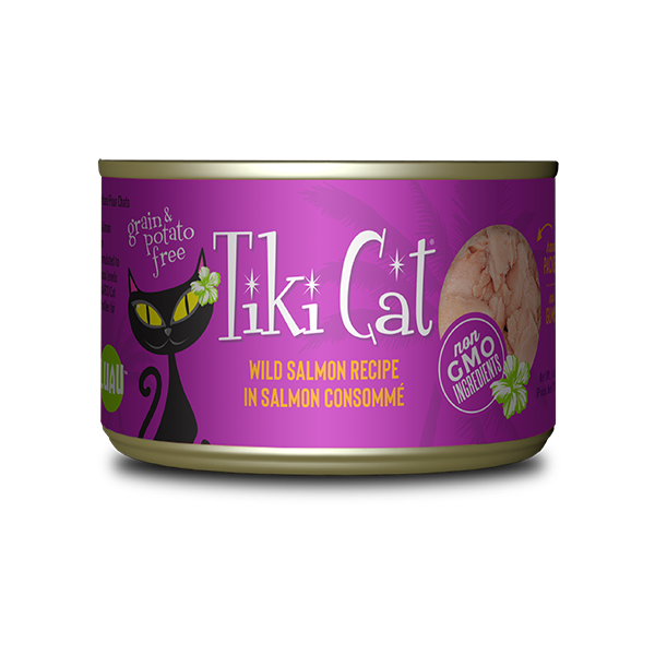 Tiki Cat - Luau - Hanalei Wild Salmon 6oz