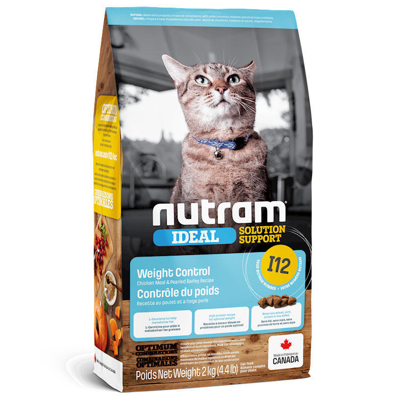 Nutram - Cat Ideal Solution Weight Control 4.4lb (I12)