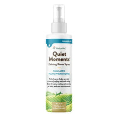 NaturVet Quiet Moments Herbal Calming Spray, 8 Ounce- Cat