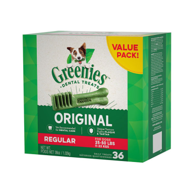 Greenies - Dog Value Tub Regular 36oz