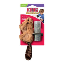 KONG - Cat Refillable Catnip Toy Beaver