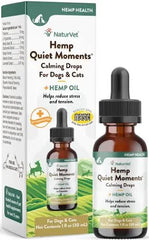 NaturVet Hemp Quiet Moments Calming Drops