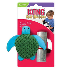 KONG - Cat Turtle Refillable Catnip Toy