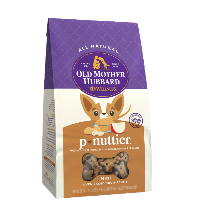 WellPet - Old Mother Hubbard - Dog Biscuits P-Nuttier Mini 20oz