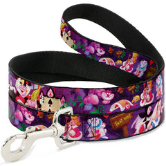 Buckle Down - Alice and the Queen of Hearts Dog Leash