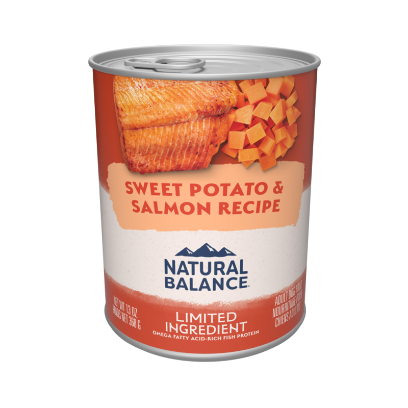 Natural Balance - LID - Dog Sweet Potato & Salmon Pate 13oz