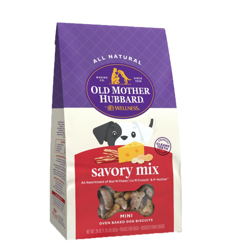 WellPet - Old Mother Hubbard - Dog Biscuits Savory Mix Mini 20oz