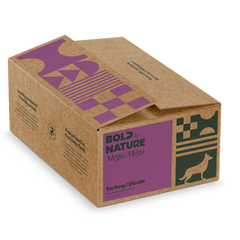 Bold by Nature - Mega - Raw Turkey Patties 24lb