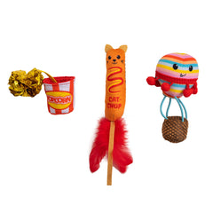 Catstages - Cat Pawtry Catnip Plush Toys 3pk