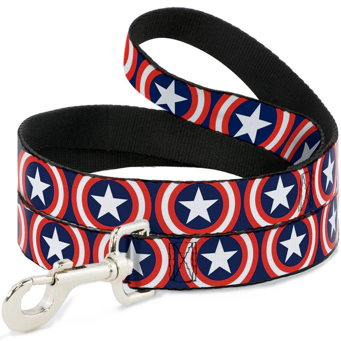 Buckle Down - Captain America Shield Dog Leash