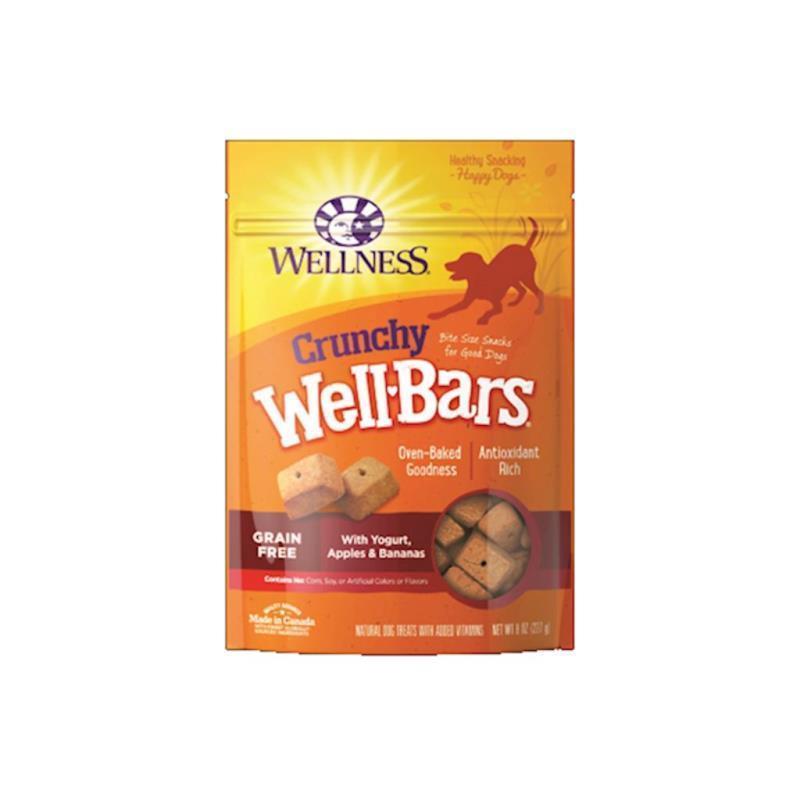 WellPet - Wellness - Dog Wellbars Yogurt, Apples & Banana 20oz