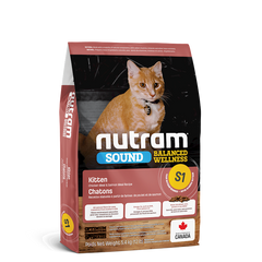 Nutram - Cat Sound Balanced Wellness Kitten 11.9lb (S1)