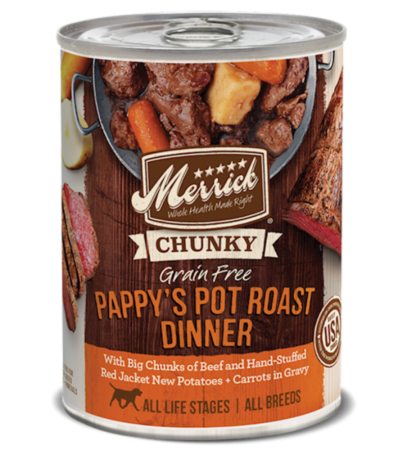 Merrick - Classic - Dog Chunky Pappy Pot Roast 12.7oz