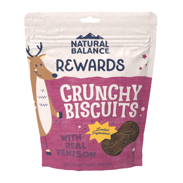 Natural Balance - Crunchy Biscuits - Venison 14oz