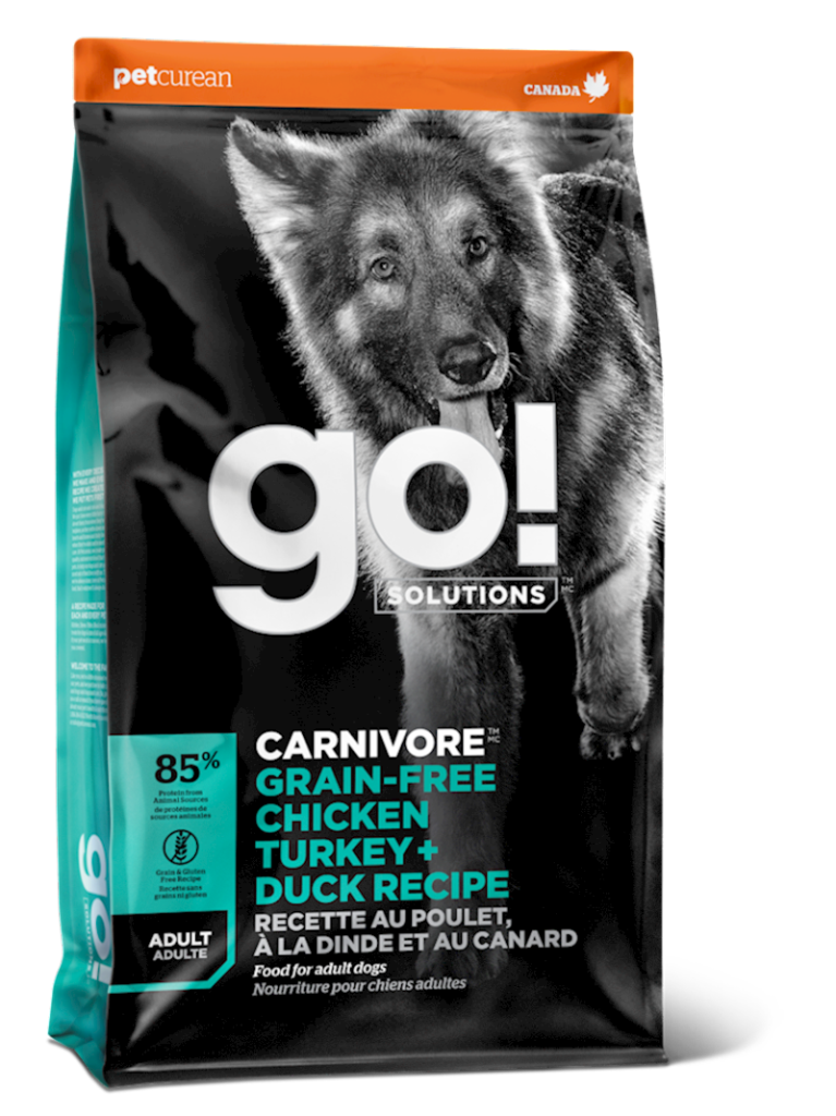 Petcurean - Go! - Dog Carnivore Chicken, Turkey, Duck Adult