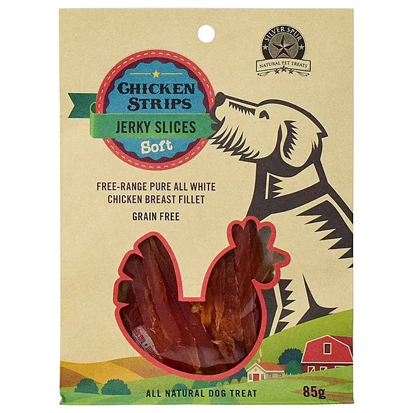 SilverSpur Chicken Jerky Slices 85 gm