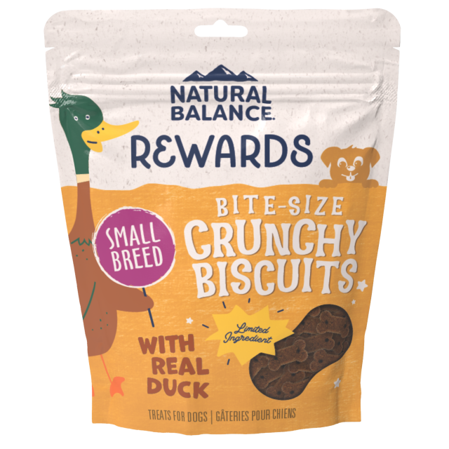 Natural Balance - Crunchy Biscuits Small Breed - Duck 8oz