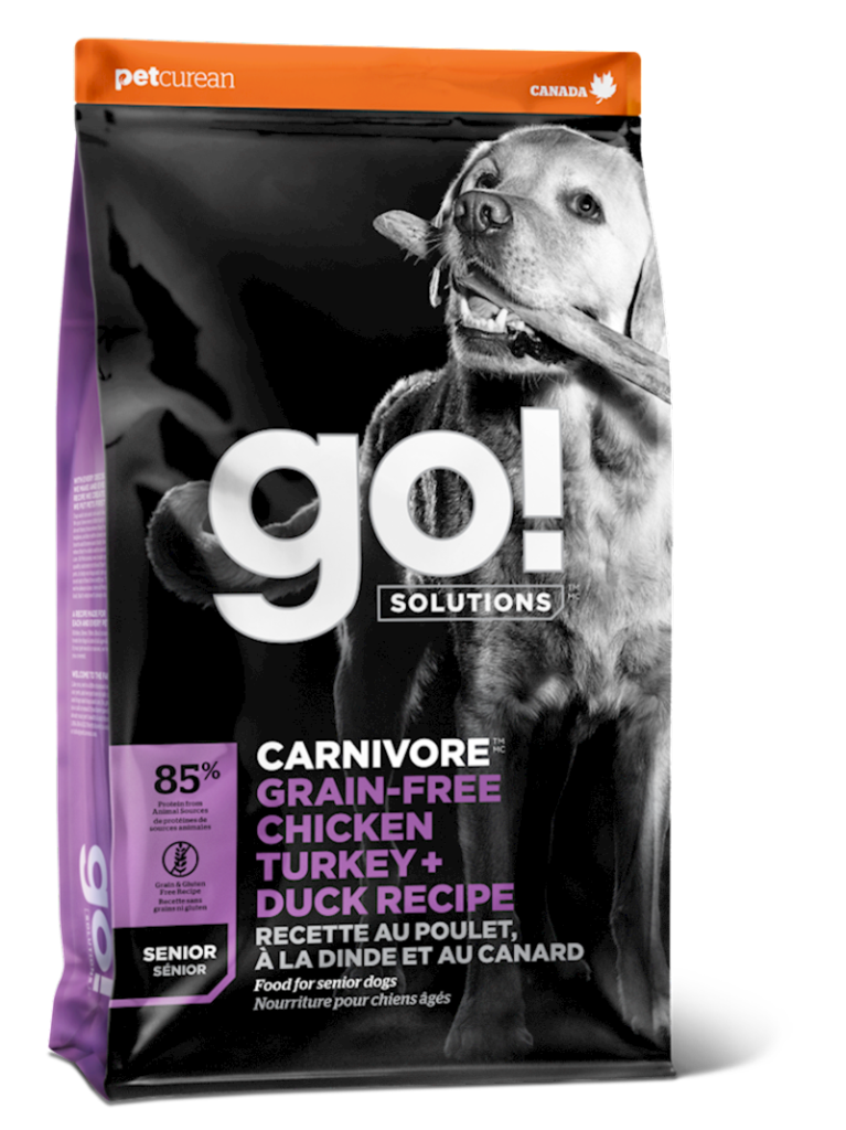 Petcurean - Go! - Dog Carnivore Chicken, Turkey, Duck Senior