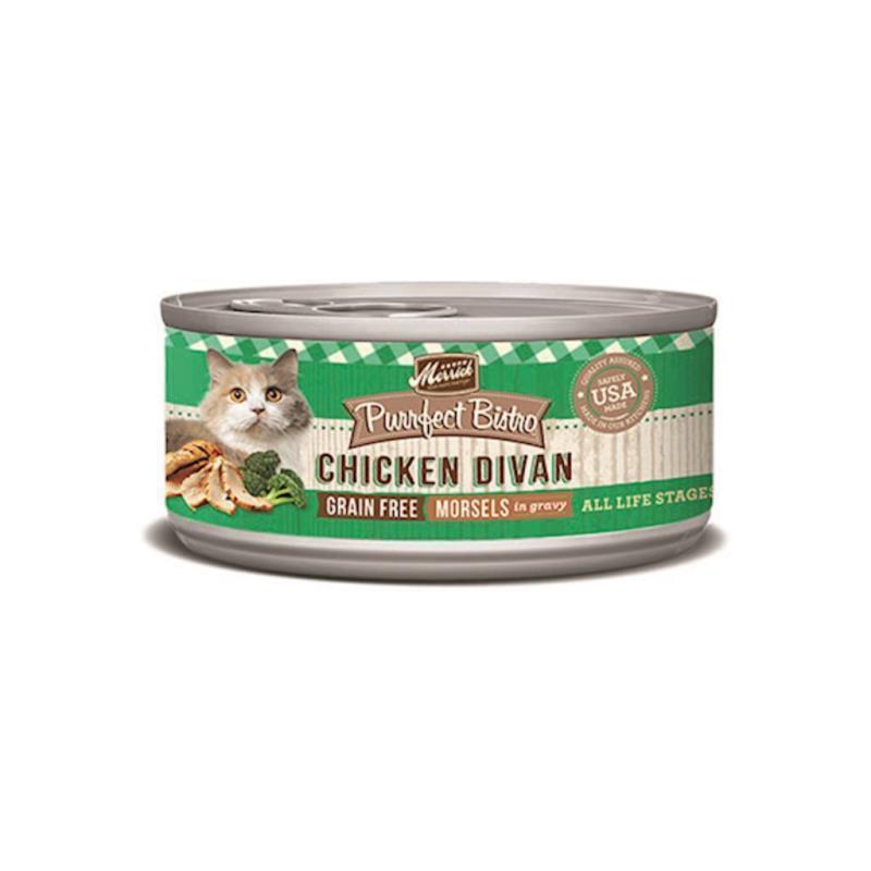 Merrick - Purrfect Bistro - Chicken Divan 5.5oz