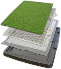 Spotty Indoor Potty Pad, House Training Pet Puppy Dog Artificial Grass Turf Pee Mat