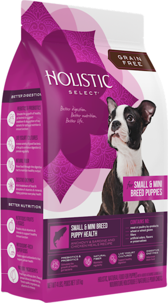 WellPet - Holistic Select - Dog Small & Mini Breed Puppy Health Grain Free 4lb