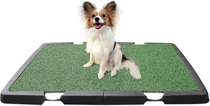 Spotty Indoor Potty Pad, House Training Pet Puppy Dog Artificial Grass Turf Pee Mat