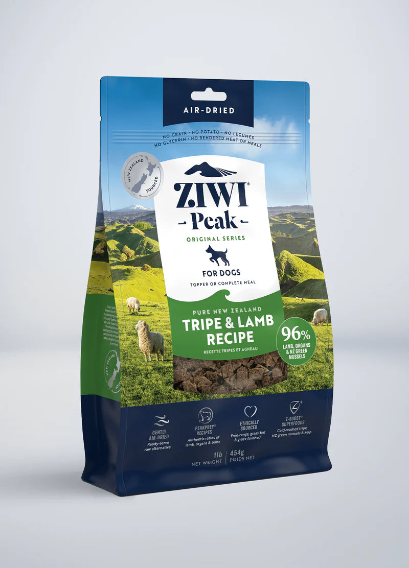 Ziwi Peak - Air Dried Tripe & Lamb Recipe