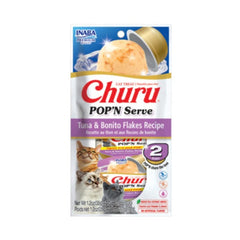 Inaba Churu Pop'n Serve Tuna& Bonito Flakes 2pk