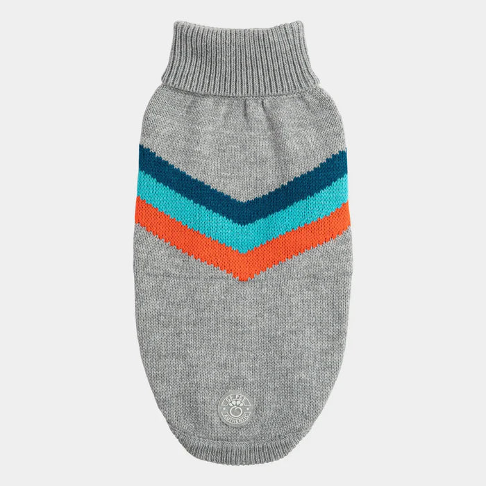 Zoom Alpine Dog Sweater | Grey Mix