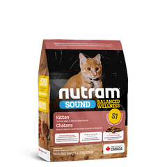 Nutram - Cat Sound Balanced Wellness Kitten 2.5lb (S1)