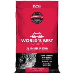 Worlds Best - Multi Cat Unscented Litter 7lb