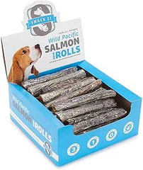 SNACK 21 DOG TREAT SALMON ROLLS