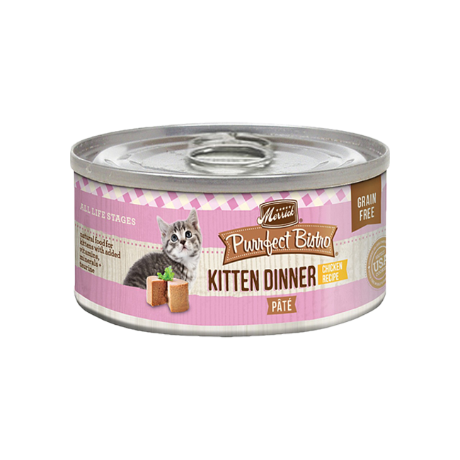 Merrick - Purrfect Bistro - Kitten Dinner Pate 3oz