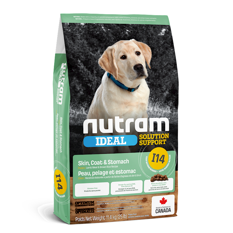 Nutram - Dog Ideal Solution Puppy Lamb 25lb (I14)