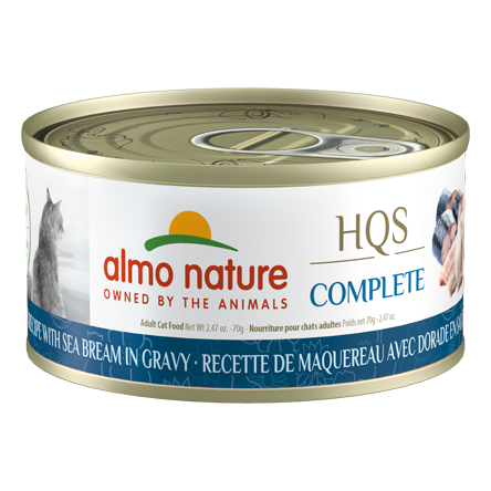 Almo Nature - Complete - Cat Mackerel with Sea Beam in Gravy 2.47oz